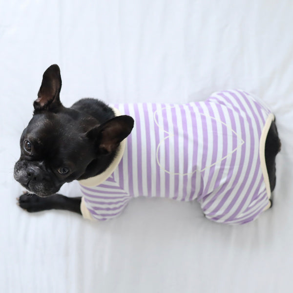 画像をギャラリービューアに読み込む, ハートプリントボーダーロンパース