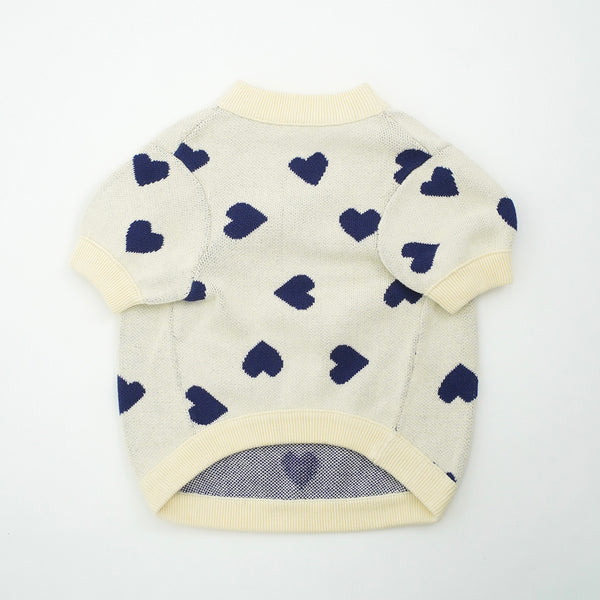 画像をギャラリービューアに読み込む, HEART PATTERN KNIT