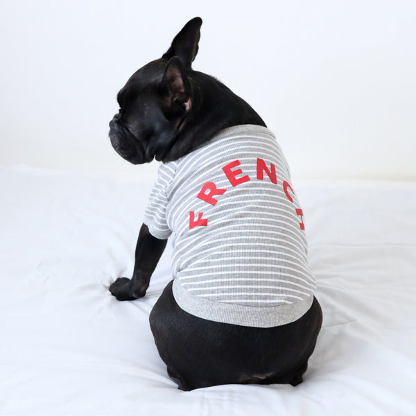 画像をギャラリービューアに読み込む, FRENCH リブボーダーTシャツ