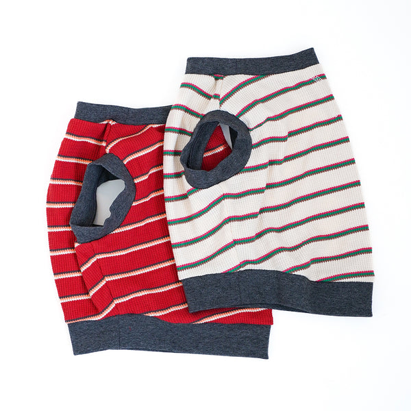 画像をギャラリービューアに読み込む, WITH YOUワッフルボーダータンクトップ