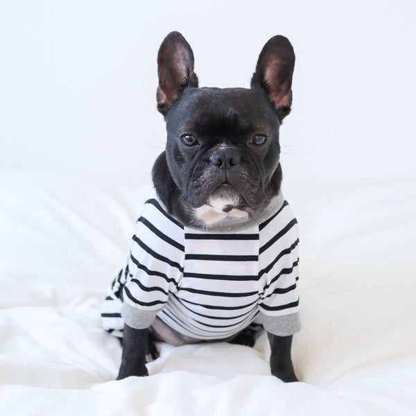 画像をギャラリービューアに読み込む, ハートプリントボーダーロンパース