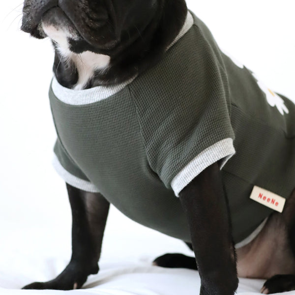 画像をギャラリービューアに読み込む, FLOWER ワッフルTシャツ