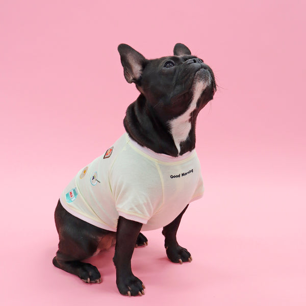 画像をギャラリービューアに読み込む, くいしんぼうTシャツ(GoodMorning)