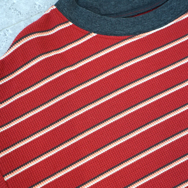 画像をギャラリービューアに読み込む, WITH YOUワッフルボーダーTシャツ