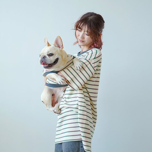 画像をギャラリービューアに読み込む, WITH YOUワッフルボーダーTシャツ