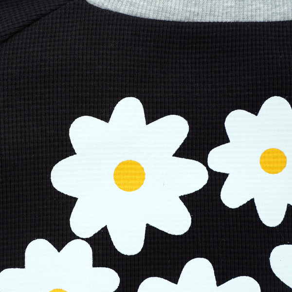 画像をギャラリービューアに読み込む, FLOWER ワッフルTシャツ