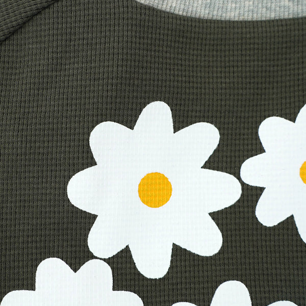 画像をギャラリービューアに読み込む, FLOWER ワッフルTシャツ