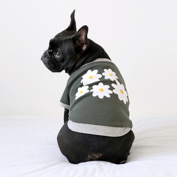 画像をギャラリービューアに読み込む, FLOWER ワッフルTシャツ