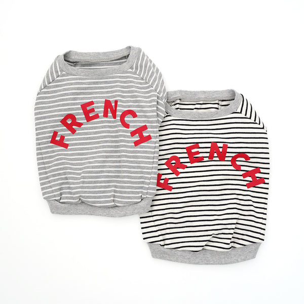 画像をギャラリービューアに読み込む, FRENCH リブボーダーTシャツ