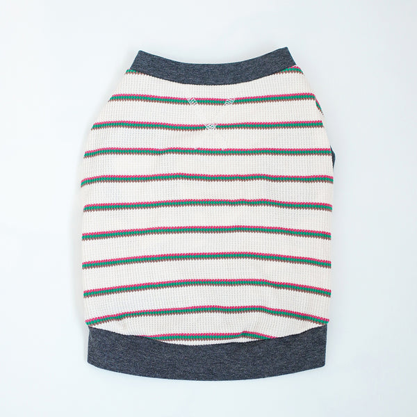 画像をギャラリービューアに読み込む, WITH YOUワッフルボーダータンクトップ