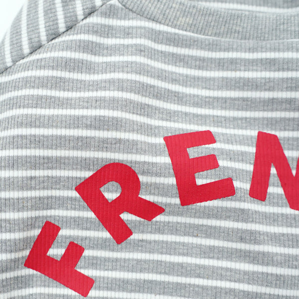 画像をギャラリービューアに読み込む, FRENCH リブボーダーTシャツ