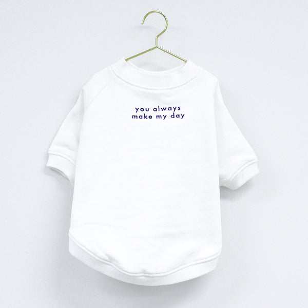 画像をギャラリービューアに読み込む, ロゴ刺繍ラグランスウェット