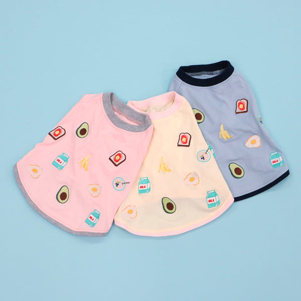 画像をギャラリービューアに読み込む, くいしんぼうTシャツ(GoodMorning)