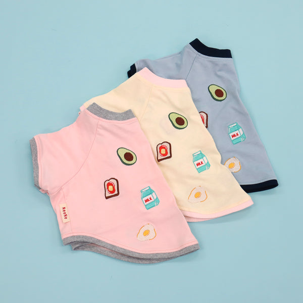 画像をギャラリービューアに読み込む, くいしんぼうTシャツ(GoodMorning)