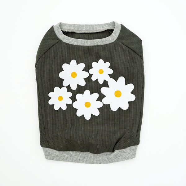 Load image into Gallery viewer, FLOWER Print Waffle Tee
