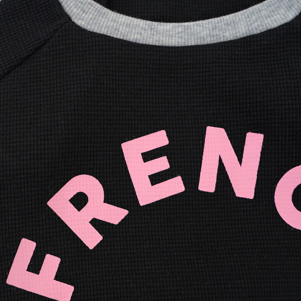 Load image into Gallery viewer, FRENCH Print Waffle Tee
